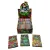 Monkey King KSS töltőpapírok szűrőhegyekkel Magnetic Monsters, 1 füzet