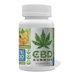 Euphoria CBD Gummies Mix 375 mg CBD, 15 pcs x 25 mg, 45 g