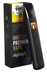 Eighty8 HHC Vape Lemon, 99 % HHC, 2 ml