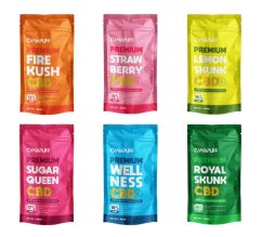 CanaPuff CBD flowers bundle, All in One Set - 6 x 1g to 10g
