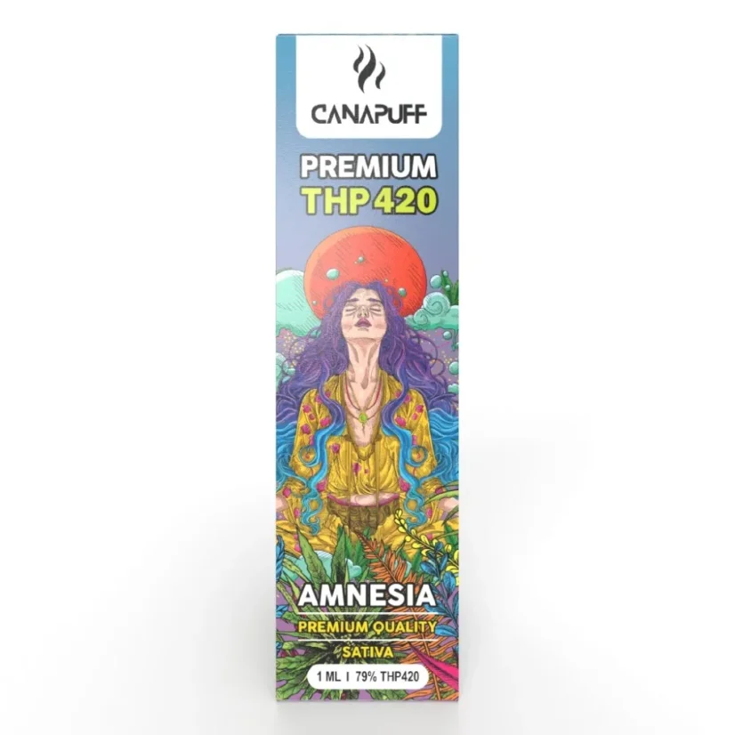 amnesia disposable vape CanaPuff THP420 Disposable Vape Pen Amnesia, THP420 79 %, 1 ml