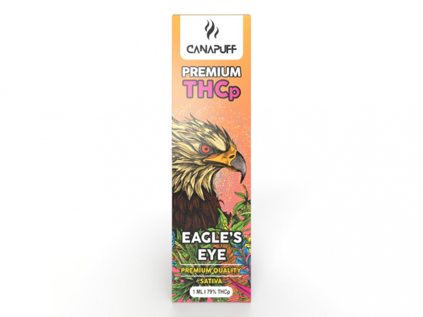 CanaPuff EAGLE'S EYE 79% THCP - Kertakäyttöinen, 1 ml