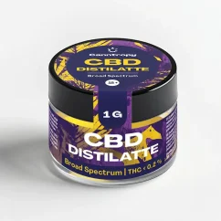 Canntropy širokospektrálny CBD destilát, 1g