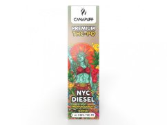 CanaPuff vienreizlietojamais Vape Pen NYC Diesel, 79% THCPO, 1 ml