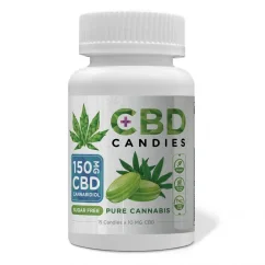 Euphoria CBD Bonbons Cannabis 150 mg CBD, 15 Stk. x 10 mg, 100 g