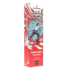 "Canntropy CBD" vienkartinis vape rašiklis "Candy Cane Kush", CBD 95 %, 1 ml