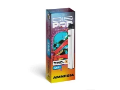Czech CBD THCV Vape Pen disPOD Amnesia, 25% THCV, 67% CBG, 1 ml