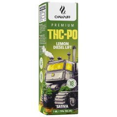 "CanaPuff" vienkartinis Vape Pen Lemon Diesel Lift, 79 % THCPO, 1 ml