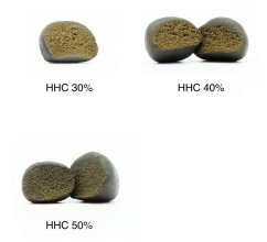 Zestaw próbek HHC-O Hash - HHC-O Hash 30%, HHC-O Hash 40%, HHC-O Hash 50% - 3 x 1 g
