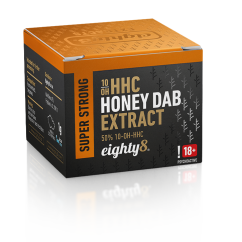 Eighty8 10-OH-HHC Extract Super Strong Honey Dab, 50% 10-OH-HHC, 1 g