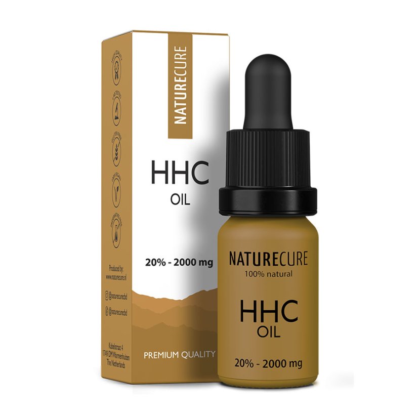 Nature cure HHC-olja 20 %, 2000 mg, 10 ml