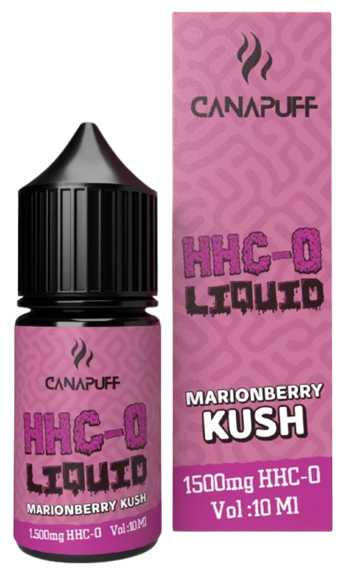 CanaPuff HHC-O Liquid Marionberry Kush, 1500 mg, 10 ml