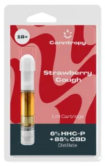 Canntropy HHCP Blend Cartridge Strawberry Cough, 6 % HHC-P, 85 % CBD, 1 ml