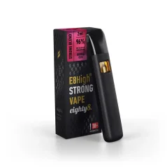 Eighty8 E8High Jednorazová Vape Bubblegum, 96 % E8High, 2 ml