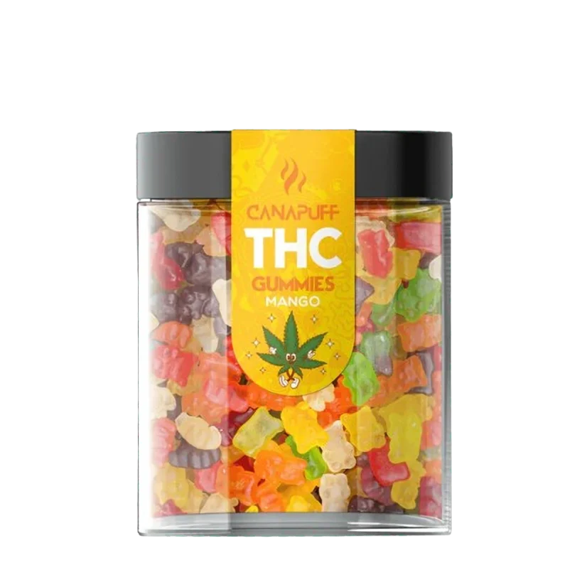 CanaPuff THC+ Gummies Mango, THC λιγότερο από 0,2 %, 10 - 50 τεμ.
