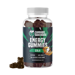 Cannabis Bakehouse Energy Caffeine Gummies - Karhut, 60 kpl