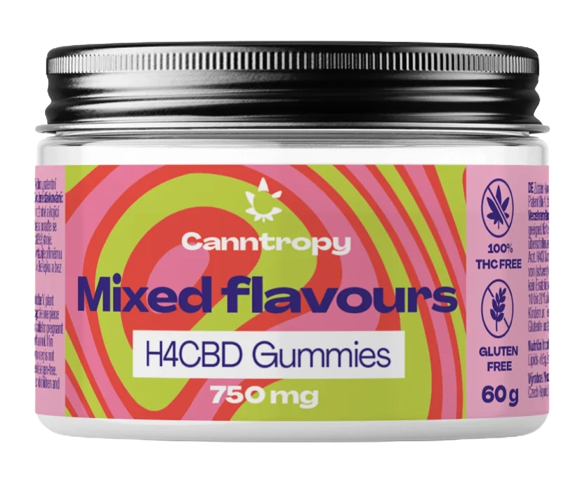 Canntropy H4CBD Fruit Gummies Flavour Mix, 30 szt. x 25 mg, 60 g