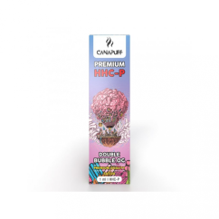 CanaPuff DOUBLE BUBBLE OG 96 % HHCP - Pisalo za enkratno uporabo, 1 ml