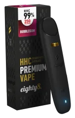 Eighty8 HHC Vape Bubblegum, 99 % HHC, 0,5 ml