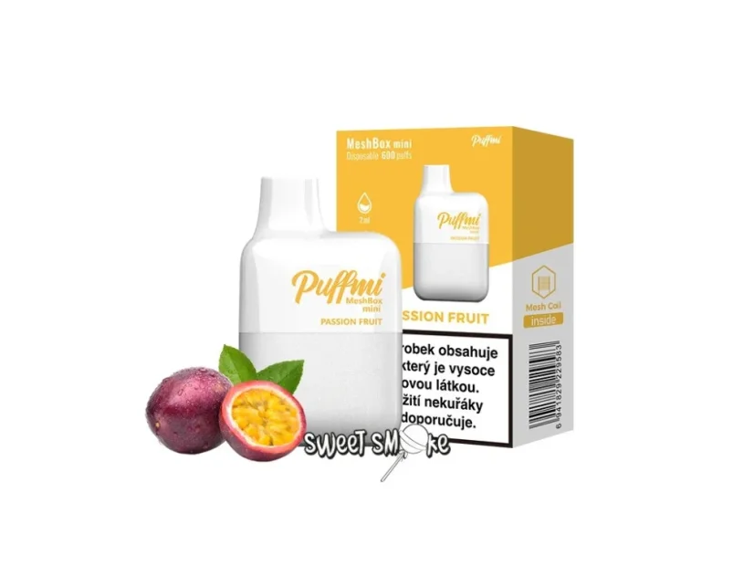Puffmi MeshBox mini Vape Pen Passion Fruit, 2 ml