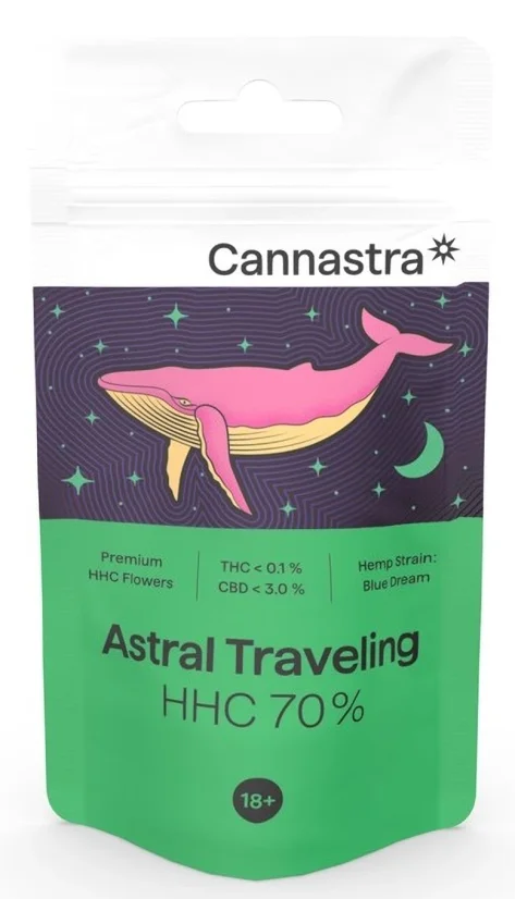 Cannastra HHC gėlė Astral Traveling 70 %, 1g - 100g