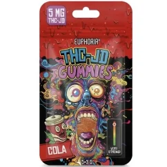 Euphoria THCJD Gummies Cola, 5 sztuk x 1 mg, 5 mg