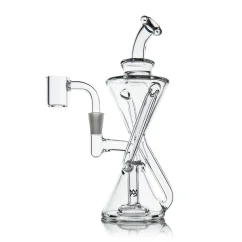 MJ Arsenal Time Turner Mini Dab Rig - prozoren