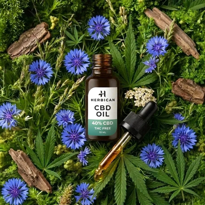 Herbican CBD-Öl THC-frei, 40%, 10 ml