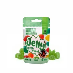 Czech CBD THC Odyssey Jelly Fresh Mint, 70 mg THC, 10 kpl