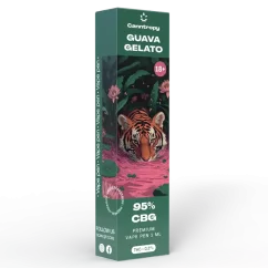Canntropy CBG Vape Pen Guava Gelato, 95 % CBG, 1 ml