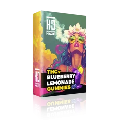 Heavens Haze THCV Jeleuri Limonadă cu Afine 5 pcs - 15 mg THCV + 5 mg CBN, 13,5 g