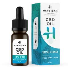 Herbican Vollspektrum-CBD-Öl, 10 %, 10 ml