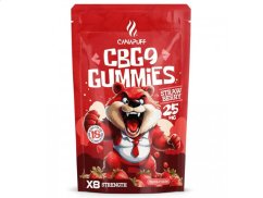 CanaPuff CBG9 Gummies Fresa, 5 unidades x 25 mg CBG9, 125 mg