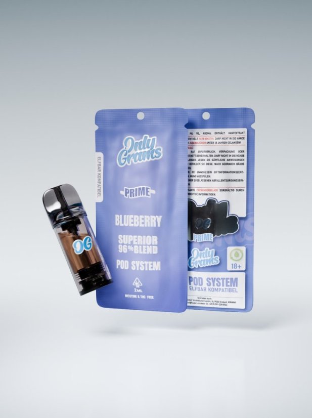 Only Grams - Superior Pod Blueberry, 96 %, 2 ml (elfbar)