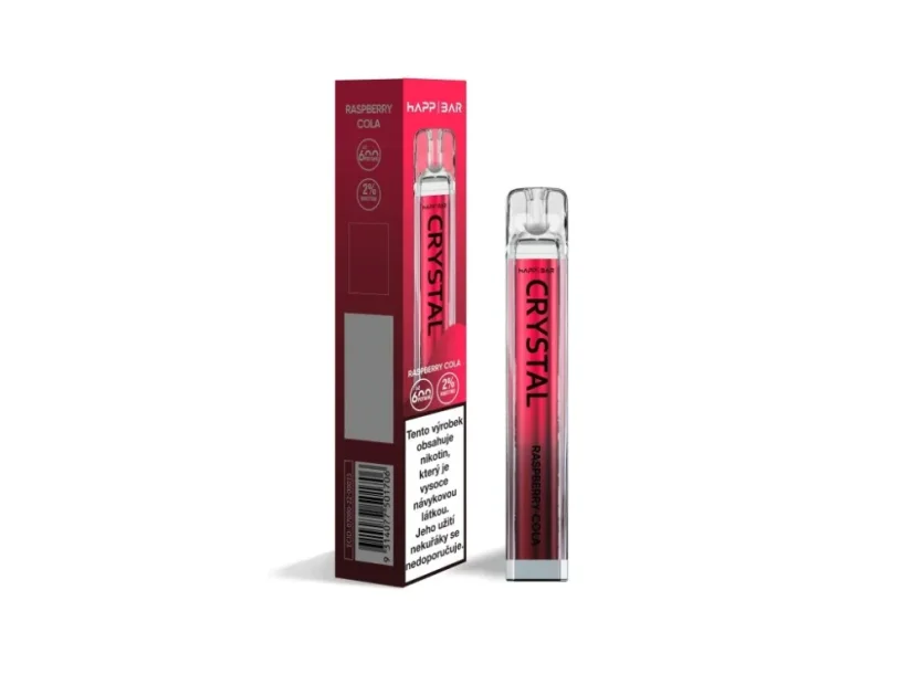 Happ Bar Crystal Vape Pen Malinová Cola, 2 ml