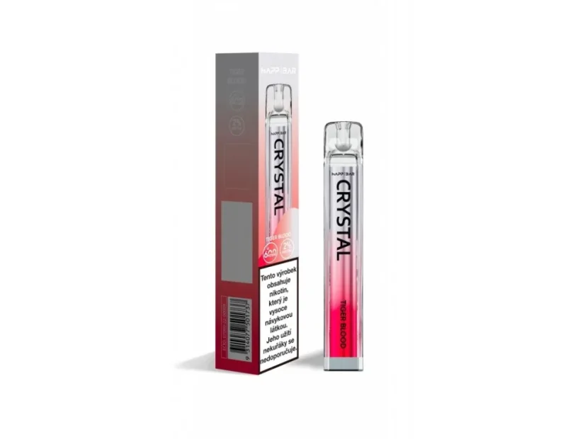Stylo vape en cristal Happ Bar Tiger Blood, 2 ml