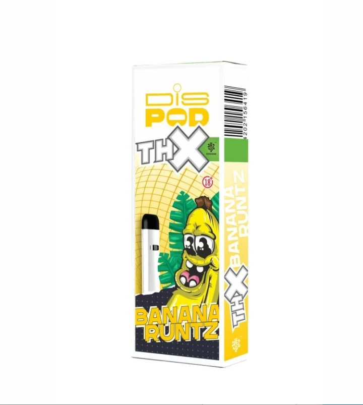 Czech CBD THX vape disPOD Banana Runtz, 1 ml