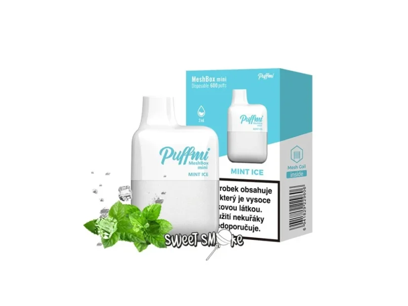 Puffmi MeshBox mini Vape Pen Mint Ice, 2 ml