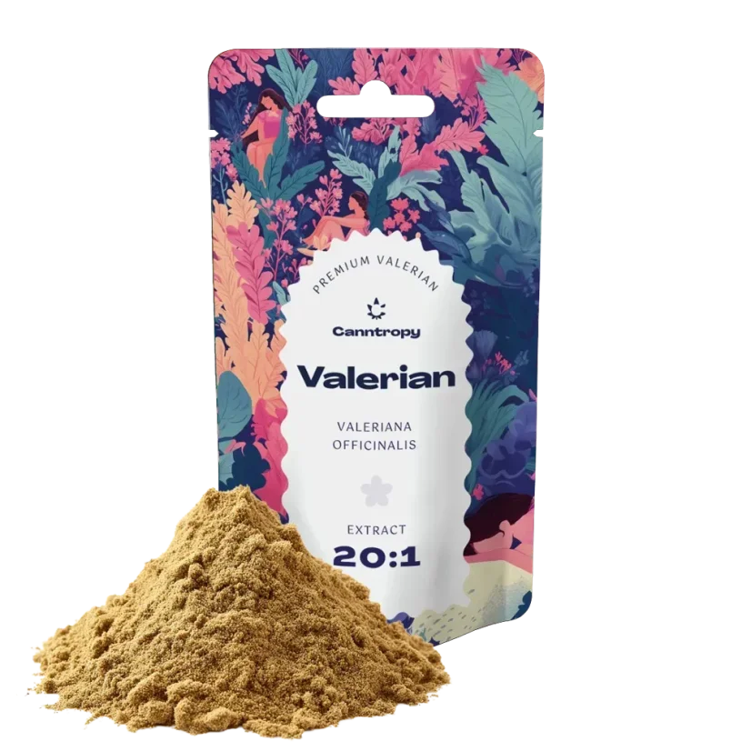 Canntropy Waleriana (Valeriana officinalis) Ekstrakt 20:1, 5 g - 100 g