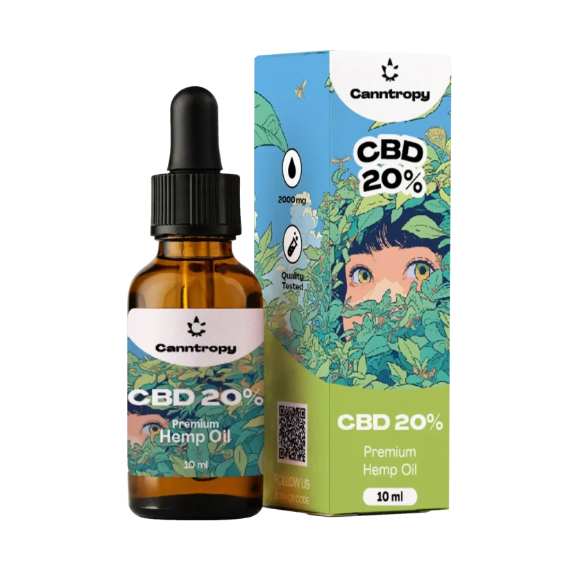 Aceite de Cáñamo CBD Canntropy, 20%, 2000mg, 10ml Aceite de Cáñamo CBD Canntropy, 20%, 2000mg, 10ml