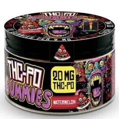 Euphoria THCPO Gummies Watermelon, 10 sztuk x 2 mg, 20 mg