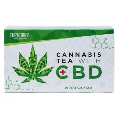 Euphoria Cannabis Tea with CBD, 30 g