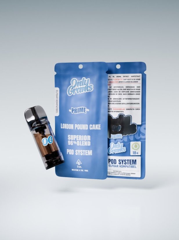 Only Grams - Superior Pod London Pound Cake, 96 %, 2 ml (elfbar)