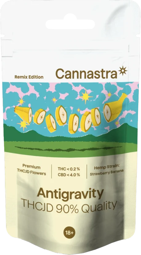 Cannastra THCJD Flower Antigravity, jakość THCJD 90%, 1 g - 100 g