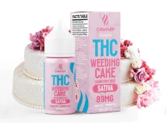 CanaPuff THC+ liquid Weeding Cake, 89 mg, 30 ml