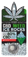 Euphoria 80% CBD Ice Rock, 0,7 gramu