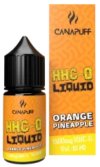 CanaPuff HHC-O nestemäinen appelsiini ananas, 1500 mg, 10 ml