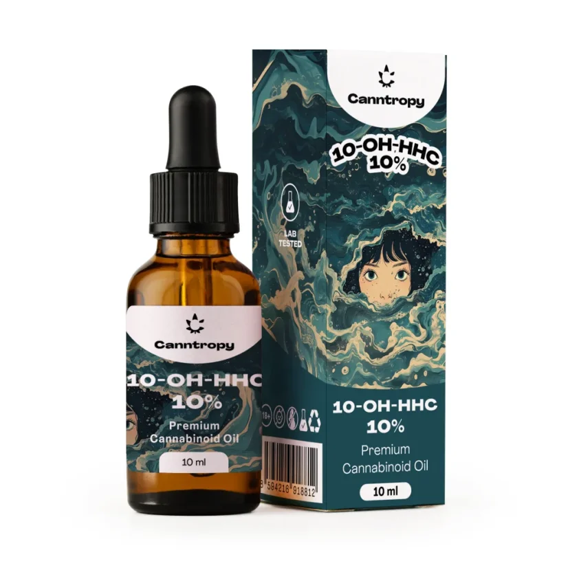 Canntropy 10-OH-HHC Premium Cannabinoïdenolie, 10 % 10-OH-HHC, 10 ml