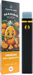 Canntropy HHCH Stylo à Vape jetable Mango Kush, Qualité HHCH 95 %, 1 ml