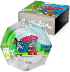 Best Buds kristall tuhkakapp koos kinkekarbiga, Girl Scout Cookies